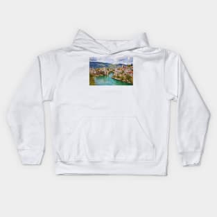 Mostar, Bosnia and Herzegovina Kids Hoodie